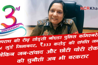 Noida Police Commissionerate system breaks the backbone of organized crime