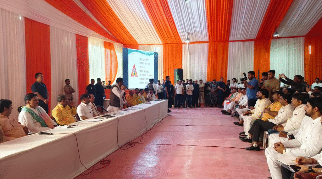 प्रधानमंत्री मोदी 28 मार्च को सुबह 11:30 बजे करेंगे नोएडा इंटरनेशनल एयरपोर्ट का लोकार्पण, सुरक्षा और भव्य तैयारियों के बीच 2 लाख लोगों के जुटने का अनुमान 2 noida airport raily 1