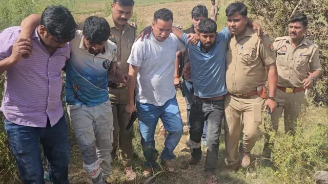 लखनऊ : मुख्यमंत्री से मिले एमएलसी श्रीचंद शर्मा, गोपाल हत्याकांड पर की कठोर कार्रवाई की मांग, प्रेस वार्ता में पुलिस का दावा : दादी की डांट का बदला लेने के लिए की गई थी हत्या, मुठभेड़ में तीन आरोपी गिरफ्तार 2 jewar gopalsharma murder killer half encounter