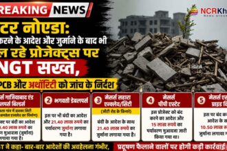 NGT orders on illegle project in greater noida