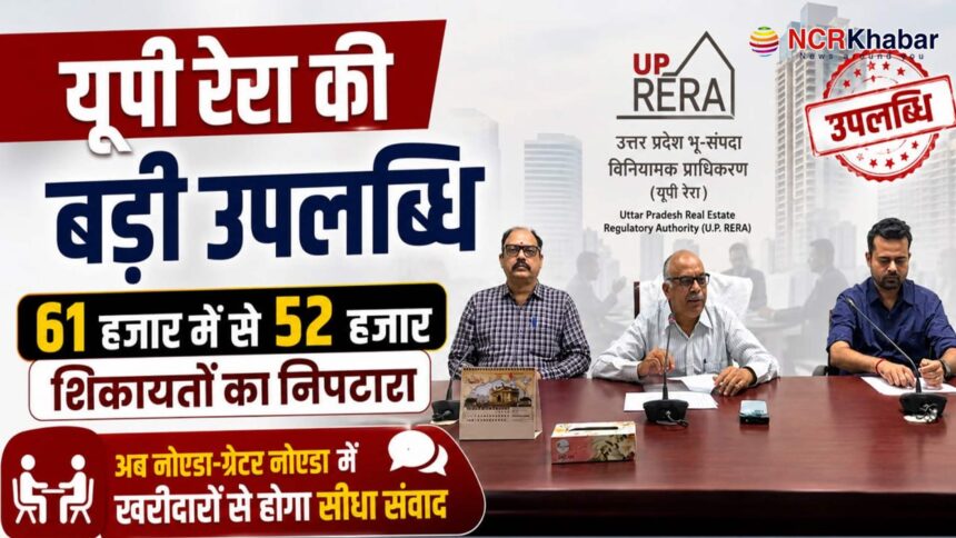 up rera press conference in noida