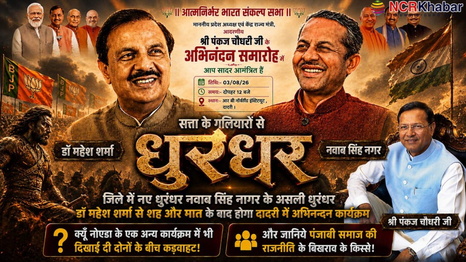 noida bjp dhurandhar