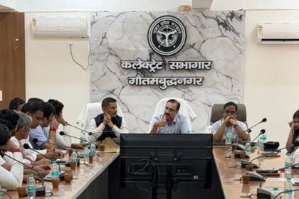 kisan sabha meeting with athority ceo